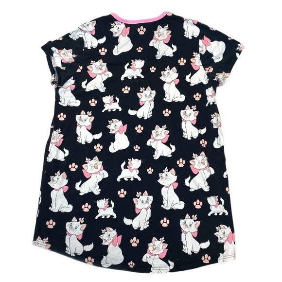Disney Aristocats Marie Cat Pajama Shirt Womens 3XL Sleepwear Kidcore Nostalgia - Picture 3 of 8